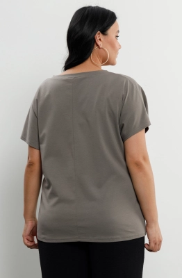 Топ RomGil РП0064-ХЛ4 пепельный  Топ RomGil РП0064-ХЛ4 пепельный