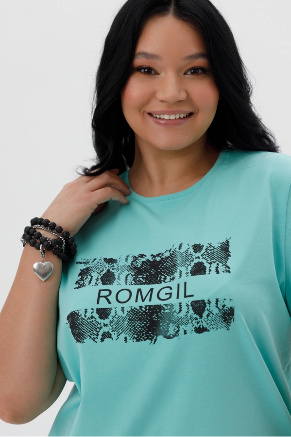 Топ RomGil РП0068-ХЛ4 бирюзовый Топ RomGil РП0068-ХЛ4 бирюзовый