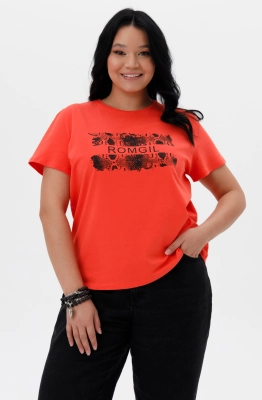 Топ RomGil РП0068-ХЛ4 коралловый  Топ RomGil РП0068-ХЛ4 коралловый