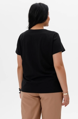 Топ RomGil РП0069-ХЛ4 черный  Топ RomGil РП0069-ХЛ4 черный