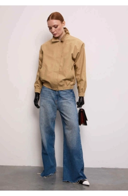 Бомбер DEVITA 9009-1 бежевый 