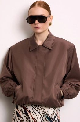 Бомбер DEVITA 9009-2 шоколадный  Бомбер DEVITA 9009-2 шоколадный