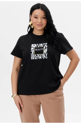 Джемпер RomGil РП0074-ХЛ4 черный 