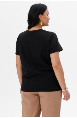 Джемпер RomGil РП0074-ХЛ4 черный 