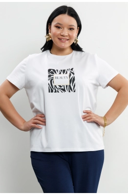 Джемпер RomGil РП0074-ХЛ4 белый 