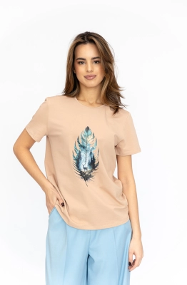 Джемпер RomGil РП0095-ХЛ4 капучино  Джемпер RomGil РП0095-ХЛ4 капучино