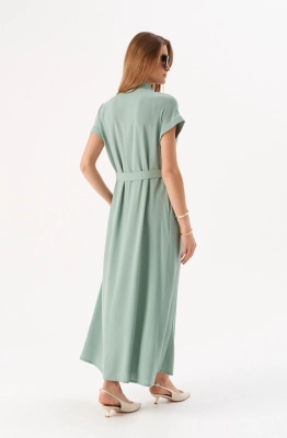 Платье RomGil РТ0060-ВИ4 шалфей  Платье RomGil РТ0060-ВИ4 шалфей