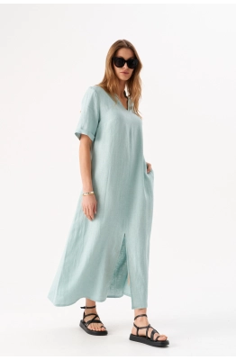 Платье RomGil РТ0083-ЛЕ4 бирюзовый 