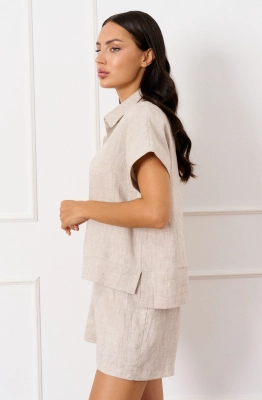 Блуза RomGil РТ0084-ЛЕ4 бежевый Блуза RomGil РТ0084-ЛЕ4 бежевый