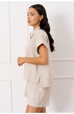 Блуза RomGil РТ0084-ЛЕ4 бежевый Блуза RomGil РТ0084-ЛЕ4 бежевый