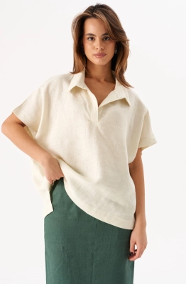 Блуза RomGil РТ0084-ЛЕ4 сливочный 