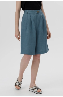 Шорты RomGil РТ0089-ЛЕ4 стальной голубой Шорты RomGil РТ0089-ЛЕ4 стальной голубой