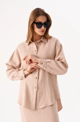 Блуза RomGil РТ0095-ЛЕ4 бежевый 