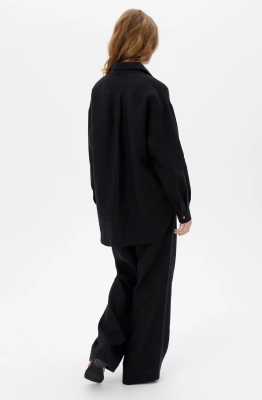 Блуза RomGil РТ0095-ЛЕ4 черный Блуза RomGil РТ0095-ЛЕ4 черный