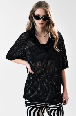 Блуза MilMil 1193 черный   Блуза MilMil 1193 черный