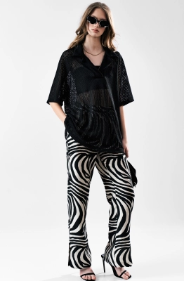 Брюки MilMil 1194 зебра  Брюки MilMil 1194 зебра