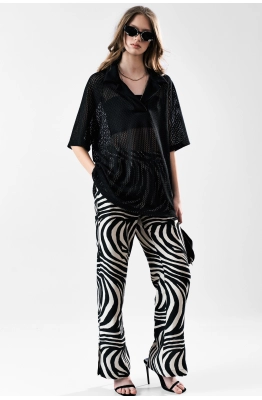 Брюки MilMil 1194 зебра  Брюки MilMil 1194 зебра