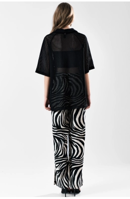 Брюки MilMil 1194 зебра  Брюки MilMil 1194 зебра