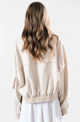 Бомбер MilMil 1197 слоновая кость  Бомбер MilMil 1197 слоновая кость