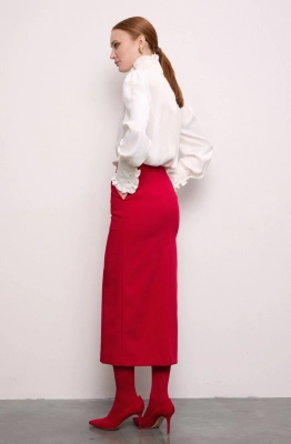 Юбка DEVITA 2020-2 красный  Юбка DEVITA 2020-2 красный