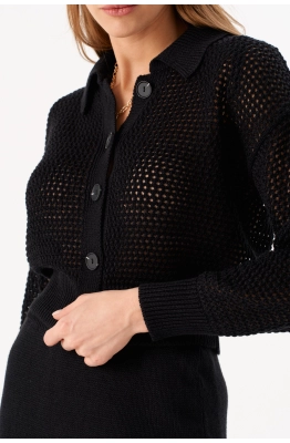 Жакет RomGil РВ0203-ХЛ4 черный Жакет RomGil РВ0203-ХЛ4 черный