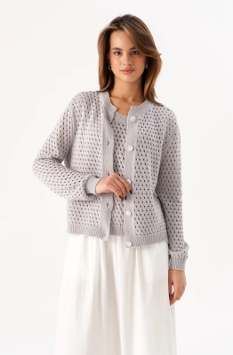 Жакет RomGil РВ0212-ХЛ4 светло-серый 