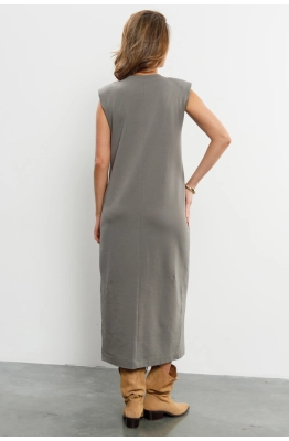 Платье RomGil РП0051-ХЛ4 пепельный  Платье RomGil РП0051-ХЛ4 пепельный
