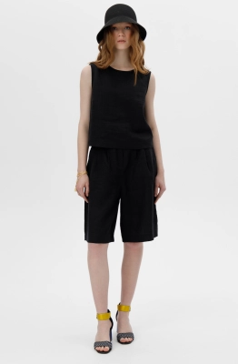 Блуза RomGil РТ0076-ЛЕ4 черный  Блуза RomGil РТ0076-ЛЕ4 черный