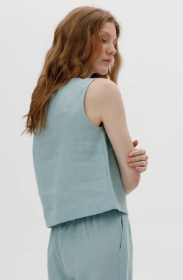 Блуза RomGil РТ0076-ЛЕ4 бирюзовый Блуза RomGil РТ0076-ЛЕ4 бирюзовый