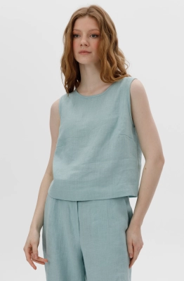 Блуза RomGil РТ0076-ЛЕ4 бирюзовый 