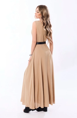 Платье Golden Valley 44163 бежевый  Платье Golden Valley 44163 бежевый