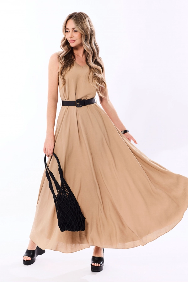 Платье Golden Valley 44163 бежевый Платье Golden Valley 44163 бежевый