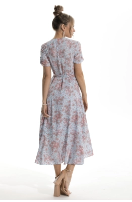 Платье Golden Valley 4676-1 голубой Платье Golden Valley 4676-1 голубой