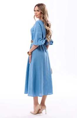 Платье Golden Valley 4669-1 голубой  Платье Golden Valley 4669-1 голубой