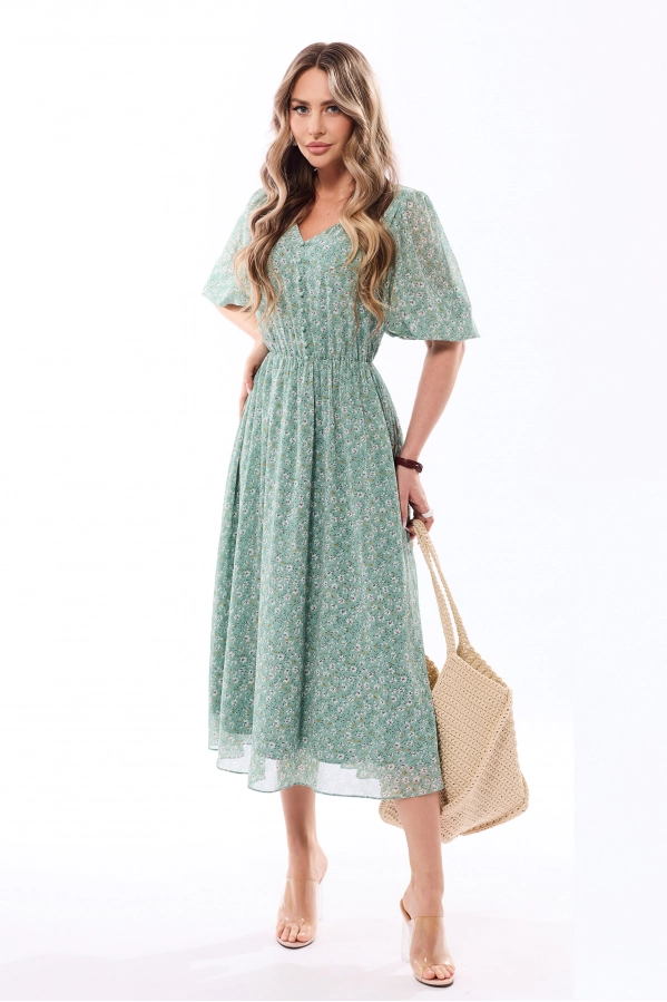 Платье Golden Valley 4834-1 бирюзовый Платье Golden Valley 4834-1 бирюзовый