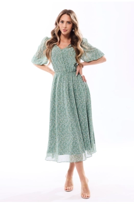 Платье Golden Valley 4834-1 бирюзовый 