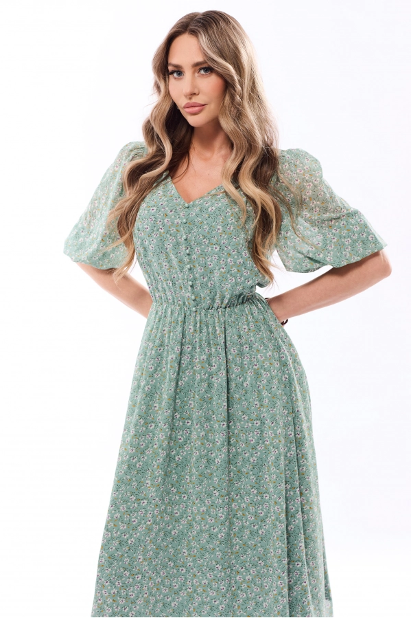 Платье Golden Valley 4834-1 бирюзовый Платье Golden Valley 4834-1 бирюзовый