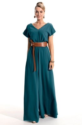 Комбинезон Golden Valley 1094-2 темно-бирюзовый  Комбинезон Golden Valley 1094-2 темно-бирюзовый