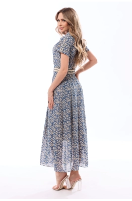 Платье Golden Valley 44045-1 голубой 