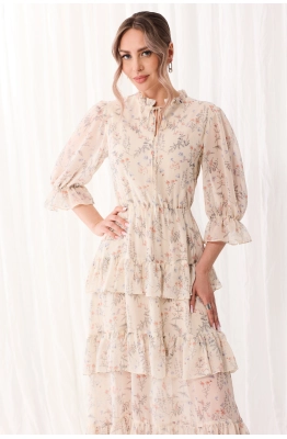 Платье Golden Valley 4919-1 светло-бежевый 