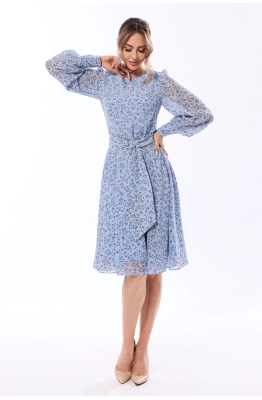 Платье Golden Valley 4708-1 голубой 