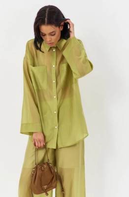 Блуза FLAIM  1167.01 фисташка 