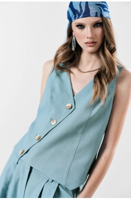 Жилет MilMil 1185-1 голубой  Жилет MilMil 1185-1 голубой