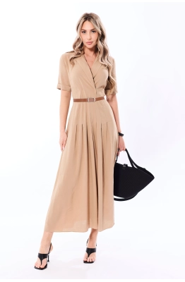 Платье Golden Valley 44147 бежевый 