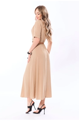 Платье Golden Valley 44147 бежевый  Платье Golden Valley 44147 бежевый