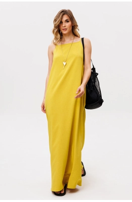 Сарафан EOLA 2871 горчица  Сарафан EOLA 2871 горчица