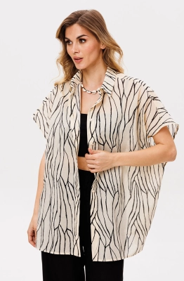 Блуза EOLA 2874 бежевый 