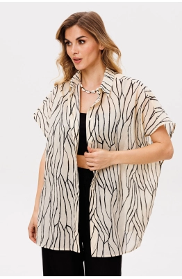 Блуза EOLA 2874 бежевый  Блуза EOLA 2874 бежевый