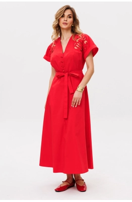 Платье EOLA 2882 красный  Платье EOLA 2882 красный