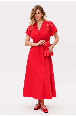 Платье EOLA 2882 красный  Платье EOLA 2882 красный